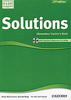 Solutions Elementary Teacher's Book (2nd edition)