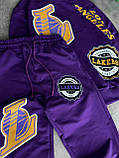 Чоловічий спортивний костюм M1155 фіолетовий S, M, фото 2
