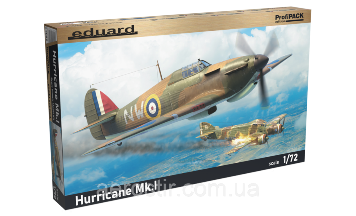 Hurricane Mk.I ProfiPACK edition 1/72 Eduard 7099
