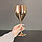 Набір келихів для шампанського Bohemia Sitta (Stella) 240 мл золото 1SF60/240, фото 10