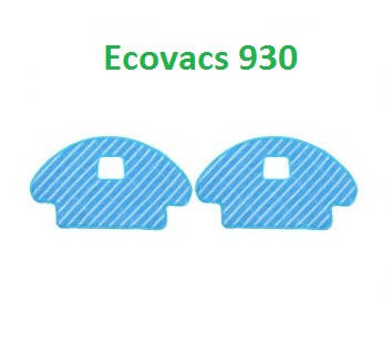 Серветки для робот-пилососа Ecovacs Deebot Ozmo 610 DD7G 930 DG7G 960 DG8G 2 шт., фото 1