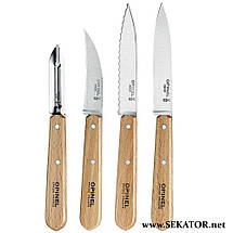 Набір кухонних ножів Opinel Les Essentials Natural / Опінель 001300 (Франція), фото 3