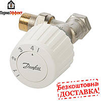 Регулятор температуры теплого пола Danfoss FJVR RTL-15 1/2" 10-50 С угловой (003L1081)