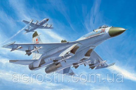 Su-27 1/72 Trumpeter 01661, фото 1