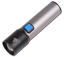 Ліхтарик акумуляторний ручний BL K31 USB charge 6811 Кишеньковий акумуляторний USB LED ліхтарик