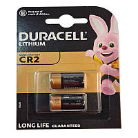 Батарейка CR2 Duracell 3V Lithium, 1штука (блистер по 2шт)