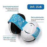 Дитячі протишумні навушники Baby Earmuffs/навушники для дітей від 2 до 24 місяців Блакитний, фото 3