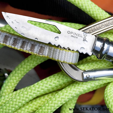 Ніж складний Opinel / Опінель №8 Outdoor Sport Earth-Green 001715 (Франція), фото 2
