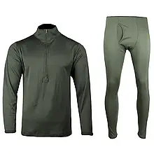 Флісова термобілизна Mil-Tec Thermofleece Underwear gen. III Level 2 - Olive -11222001 2XL