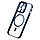Прозорий чохол Magsafe Baseus Glitter Magnetic для iPhone 14 Pro Max + захисне скло, фото 5