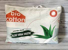 Подушка 50x70 Bio Cotton Чохол Бавовна Наповнювач Aloe Vera Силікон Туреччина