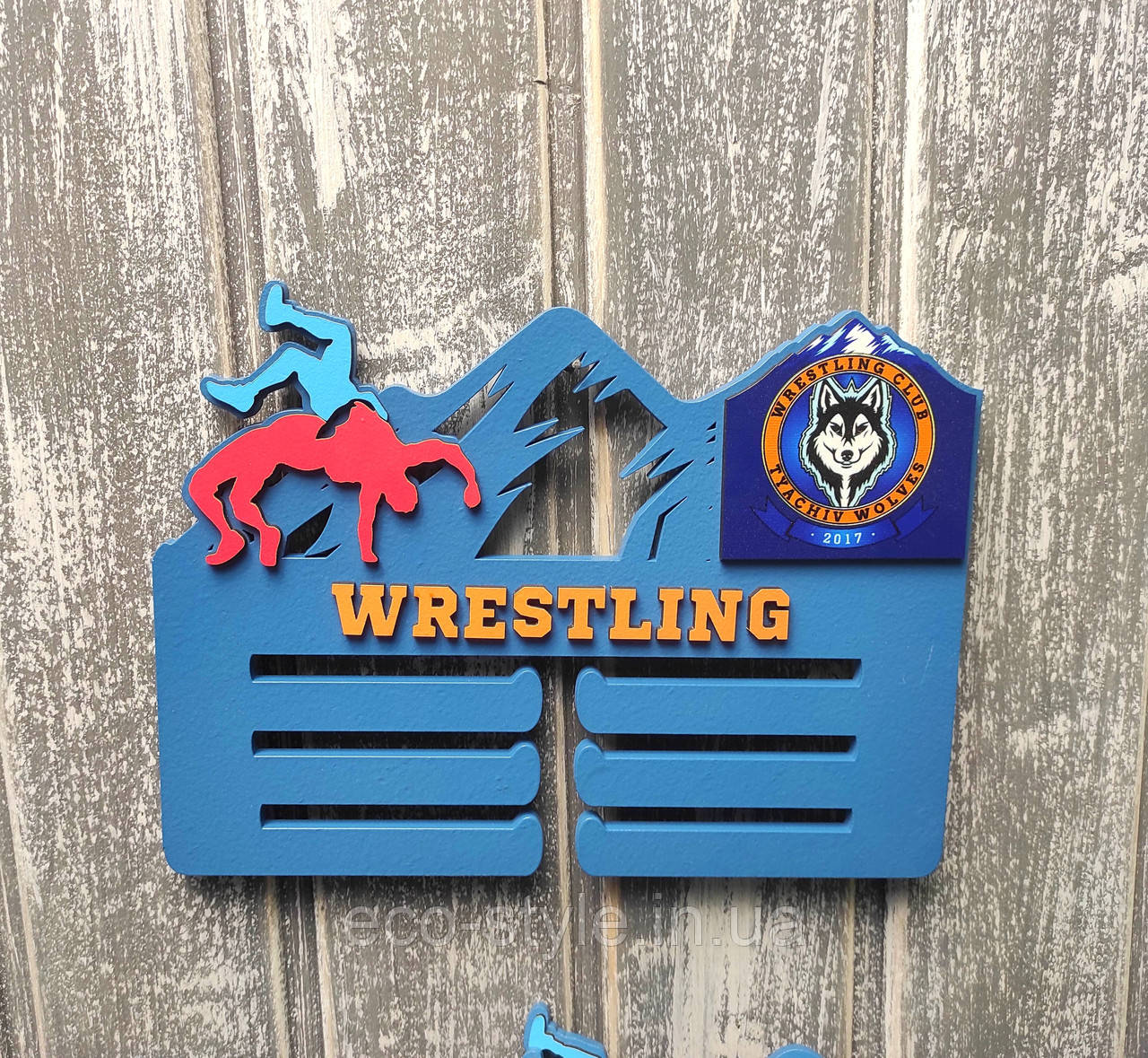 Медальниця Карате, тримач для медалей, полиця для кубків, фото 1