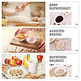 Ложка-ваги/електронні кухонні ваги 0.1-500 грамів з LED-дисплеєм Kitchen Helper білі (LB-67633), фото 7