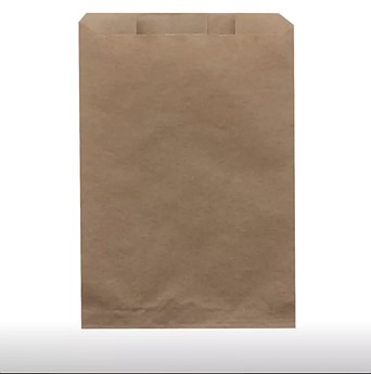 Паперові пакети Крафт пакети ( паперові / паперові) без ручок 100 шт 22.5 х 37 см