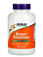 NOW Foods, Super Enzymes, суперферменты, 180 капсул