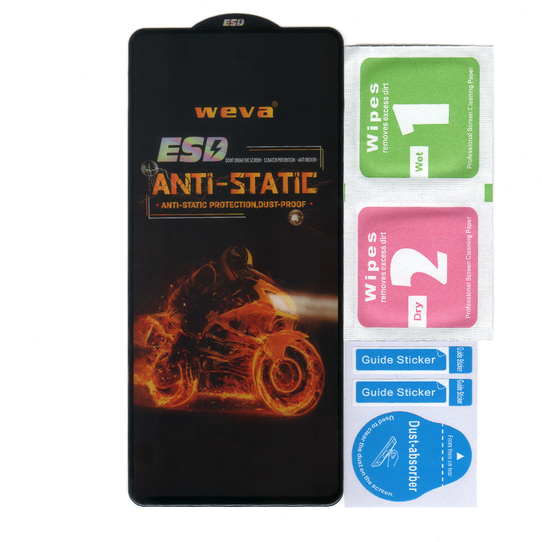 Захисне скло ESD для Samsung Galaxy M51 (sm-m515) | Full Glue | Anti-static