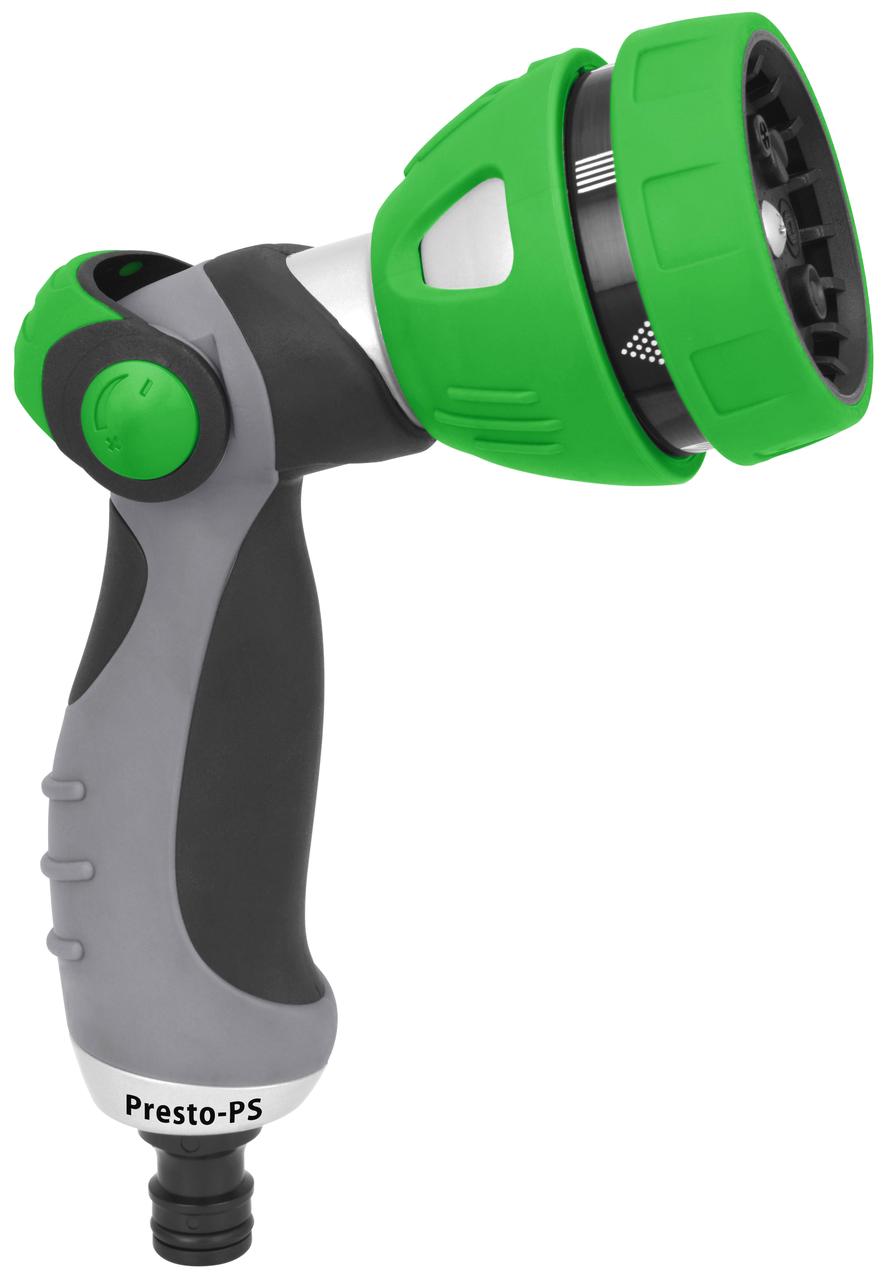 Пістолет для поливу металевий Presto-PS насадка на шланг (7777), фото 1
