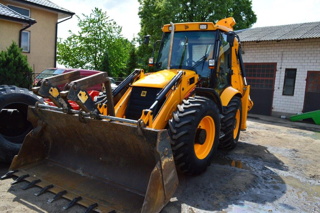 Оренда навантажувача JCB 4CX вили, челюсті, екскаватор