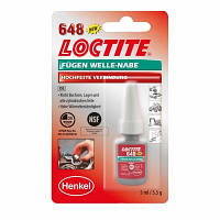 Однокомпонентний анаеробний вал-втулковий фіксатор Loctite 648 5ml 1804041