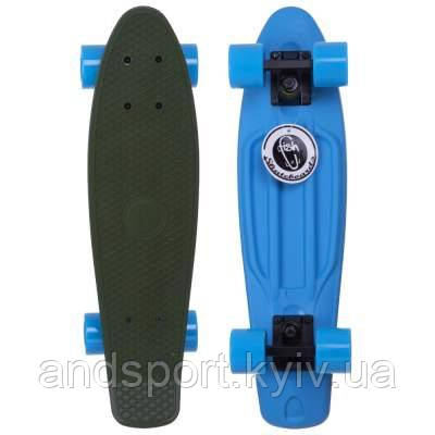 Скейтборд Пенні Penny SK-410-3 зелений-синій Код SK-410-3, фото 2