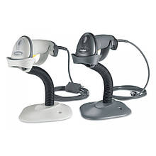 Лазерний дротовий сканер штрих-коду Motorola (Symbol) LS2208 - USB + підставка Black