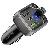 АЗУ модулятор BOROFONE BC38 Flash Energy PD20W+QC3.0 2USB черный