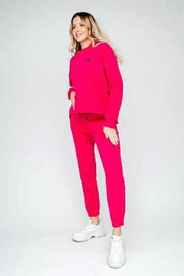 Костюм спортивний утеплений фуксія, жіночий спортивний костюм 3568 (2000000086392)
