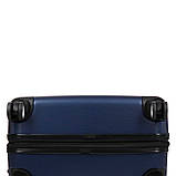 Набір валіз Франція (L M S+XS-4шт) синій/Worldline 805, фото 8