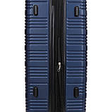 Набір валіз Франція (L M S+XS-4шт) синій/Worldline 805, фото 6