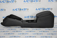 Консоль центральная (подлокотник и подстаканники) VW Jetta 11-18 USA кожа черн, под подлокотник