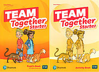 Підручник та зошит Team Together Starter Pupil's book + Activity book