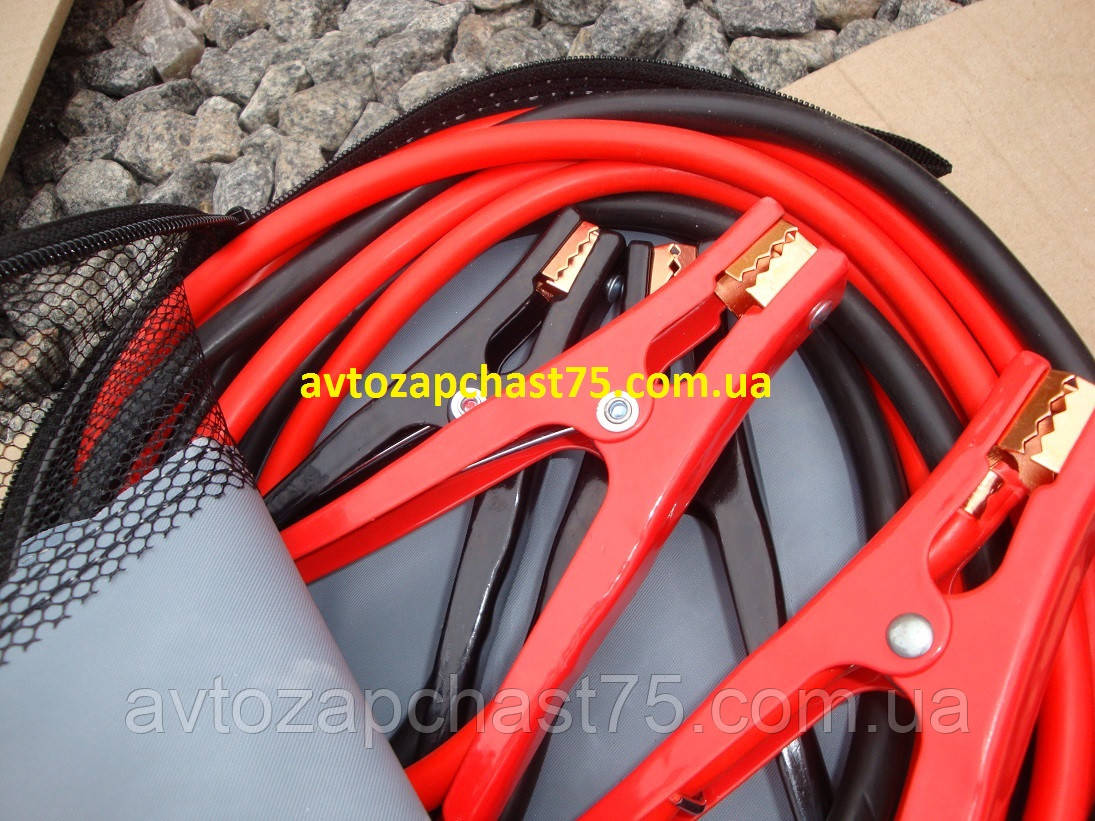 Дроти прикурювання автомобільні, 600 амперів, 3,5 метра довжина (-50 °C) Дорожня карта, Харків, фото 1