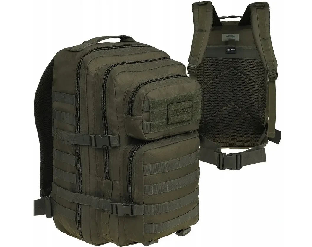 Рюкзак тактичний. MIL-TEC 14002701 ASSAULT Laser CUT 36L Olive