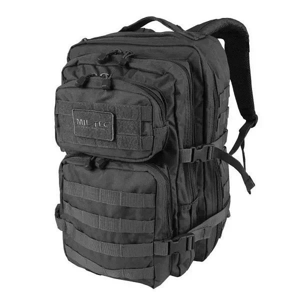 Рюкзак Mil-Tec Тактичний Asault L 36 L Mil-Tec Black 14002202 армійська