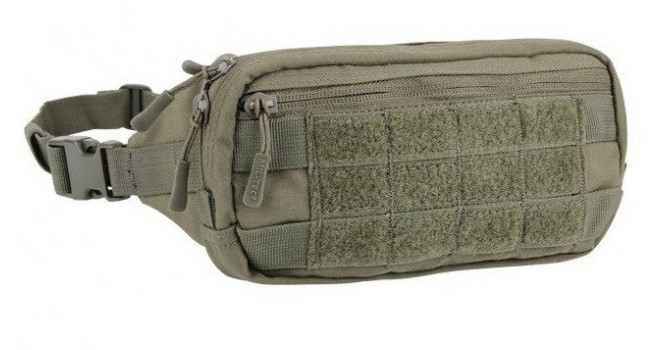 Тактична Сумка на Пояс Mil-Tec Fanny Pack Molle 235 x 60 x 120 мм Olive 13512501.PeremogaUA