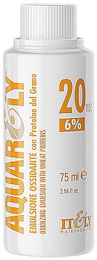 Окисник для волосся Itely Hairfashion Aquarely Oxidizing Emulsion 6% 20vol 75 мл