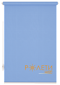 Ролета тканинна Е-Mini Льон 2074 Блакитний