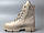 Кремові черевики на хутрі на платформі зручне жіноче взуття COSMO Shoes LoLe Beige, фото 4
