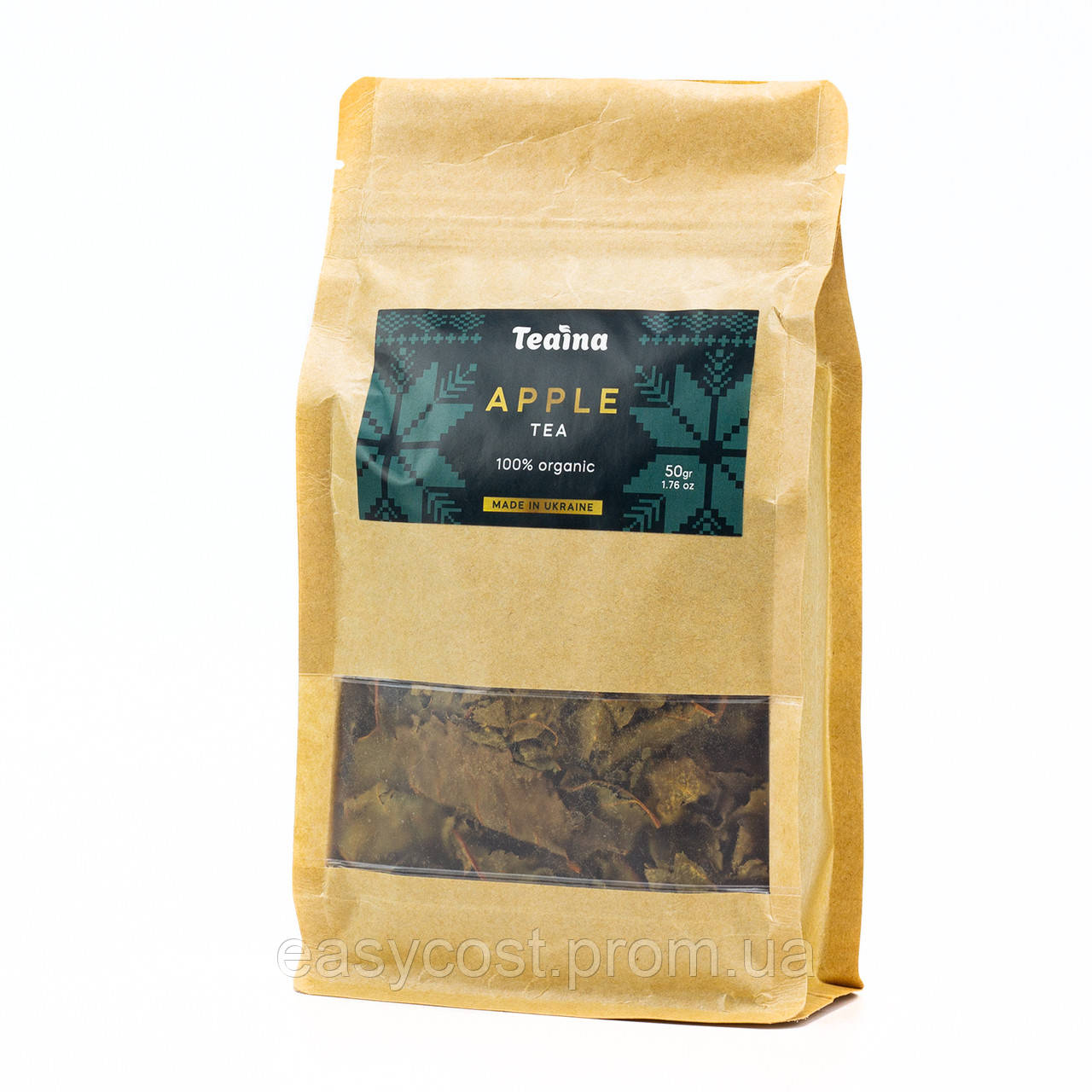 Купить Украинский садовый чай Teaina с листьев яблуни. 50г, цена 219 ...