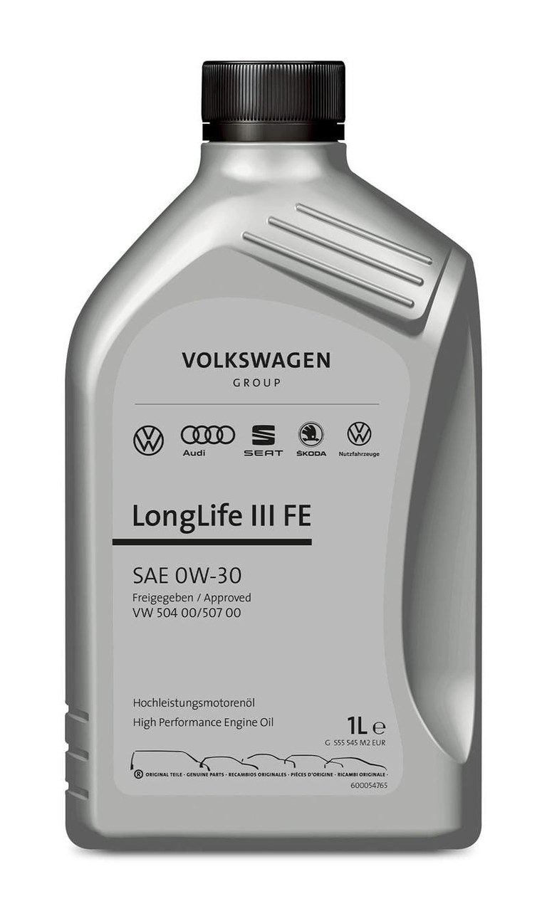 Оригінальна моторна олива VAG Longlife III VW 0w30 1л