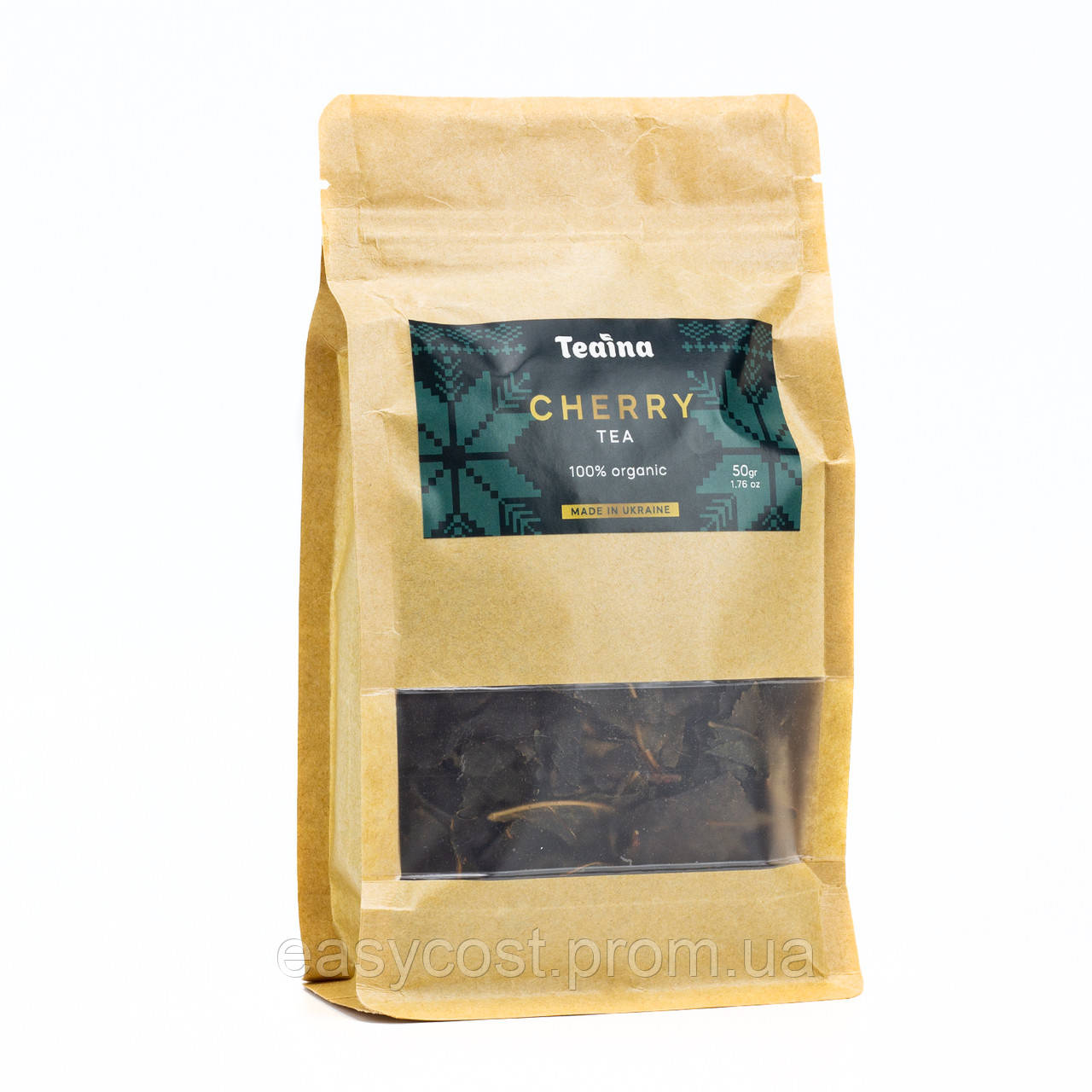 Купить Украинский садовый чай Teaina с листьев вишни. 50г, цена 219 грн ...