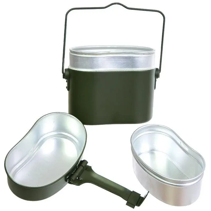 Котелок тактичний bw Olive Mil-Tec 14664000 PeremogaUA, фото 1