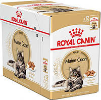 Акция! Влажный корм для кошек Royal Canin FBN WET MAINECOON AD 85 г х 12 шт