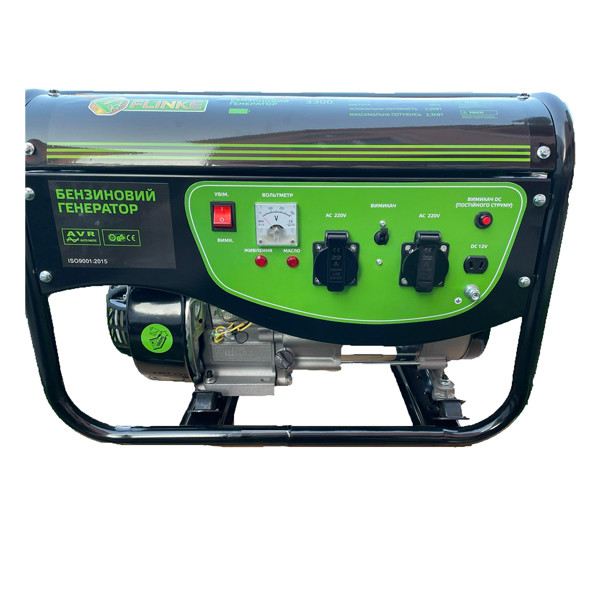 Бензиновий генератор Flinke FG3300 (Медь,3.3 квт) Польша