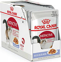 Влажный корм Royal Canin Instinctive in Jelly кусочки в желе для кошек 12x85г