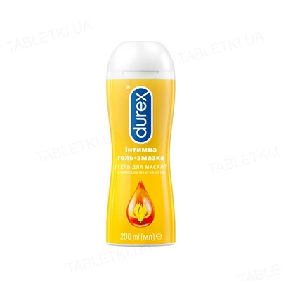 Інтимний гель-змазка Durex Play Massage 2 in 1 Sensual з іланг-ілангом для масажу 200мл
