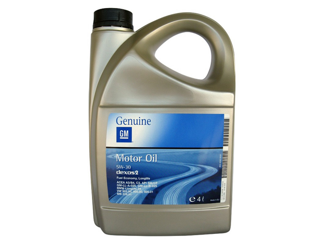 Оригінальна моторна олива GM 5w30 4л SL/CF A3/B4