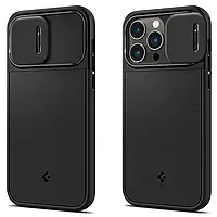 Чехол Spigen Optik Armor MagFit для iPhone 14 Pro (2022), ACS04993 - Matte Black, фото 5