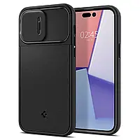 Чехол Spigen Optik Armor MagFit для iPhone 14 Pro (2022), ACS04993 - Matte Black, фото 3