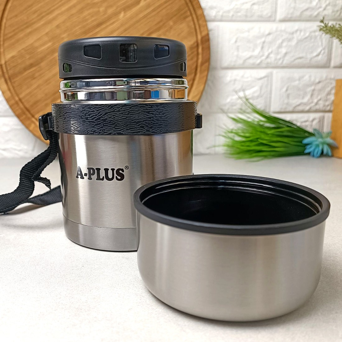 Харчовий туристичний термос із нержавіючої сталі 0.5 л, 1662 А-П